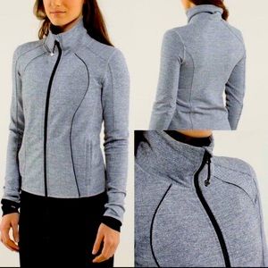 Lululemon Nice Asana herringbone jacket Size 4 ***GIFTED***